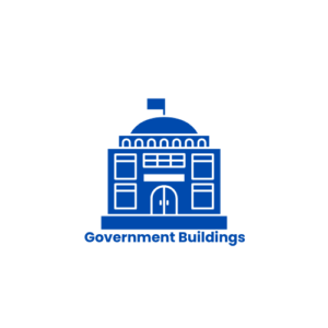 government contract cleaning icon